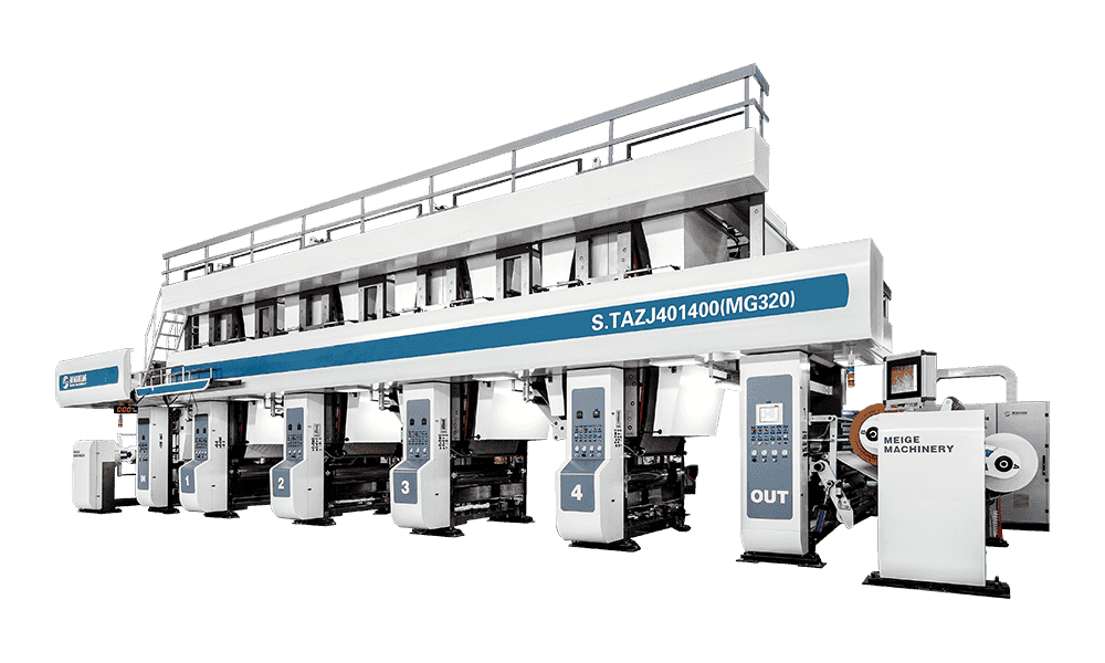 S.TAZJ401400 (MG320) 4-Foot High Speed ELS-Type Gravure Printing Machine for Engineered Wood Decorative Paper