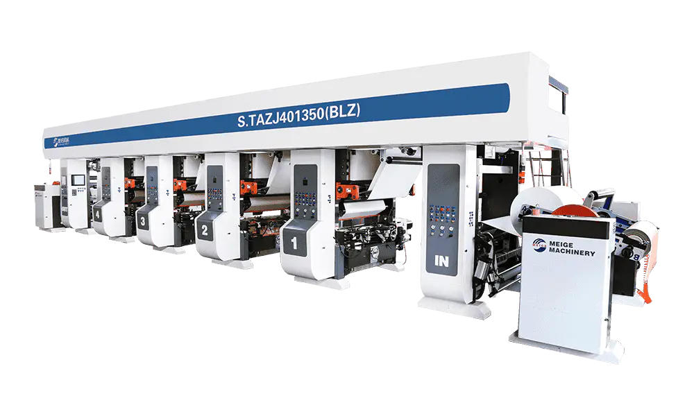 S.TAZJ401350 (BLZ) 4-Foot Medium-High Speed ELS-Type Gravure Printing Machine for Engineered Wood Decorative Paper