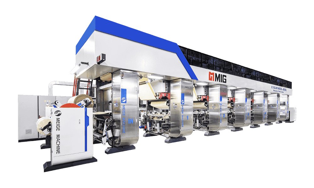 S.TAZJ501400(DL-900A) 4-Foot Super Large Diameter (Super Cycle) Medium-High Speed ELS-Type Gravure Printing Machine for Engineered Wood Decorative Paper